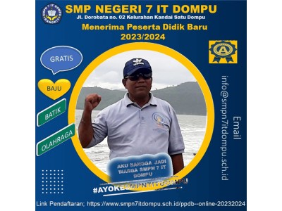 PPDB 2023/2024 SMPN 7 IT DOMPU