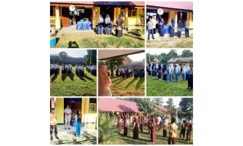 SMPN 7 IT Dompu Rutin Apel Pagi