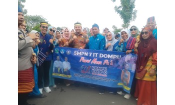 SMP NERGERI 7 IT DOMPU MERIAHKAN DOMPU EKSPO 2024
