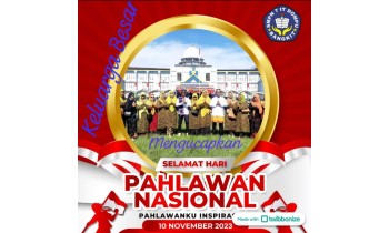 Selamat Hari Pahlawan Nasional 